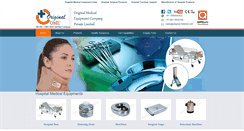 Desktop Screenshot of original-medical.com
